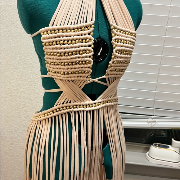 Handmade Dresses & Skirts - Macrame dress